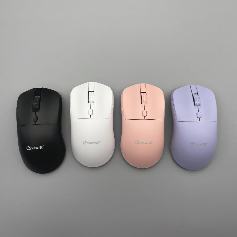 New Design Wireless Colorful Mouse Customized Logo Color Ergonomic 2.4G Wireless Optical Mouse for Home office PC Laptop